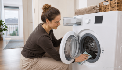 Waschmaschine reinigen: So werden Trommel, Gummidichtung und Flusensieb sauber