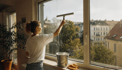 Fenster putzen: Blitzblank und völlig streifenfrei